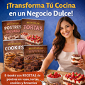 Emprende con postres  + 3 Bonos + Gana +$800 en un mes